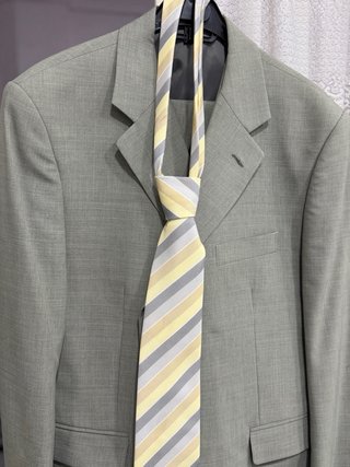 Traje Chaqueta SELINA C Gris verdoso Talla 54