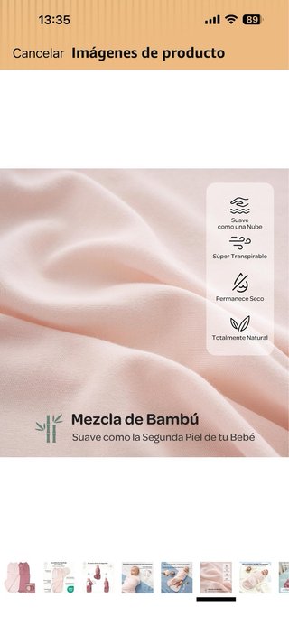Saco para bebé 0-3 meses