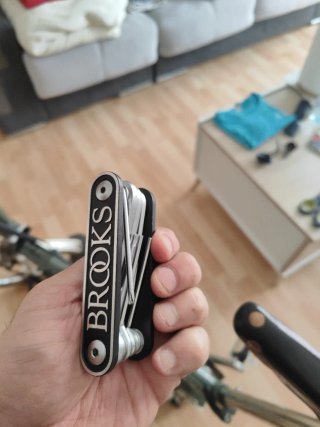Brompton 108/150 Edición Brooks 150 Aniversario