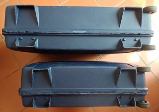 Set di 2 valigie rigide vintage Delsey