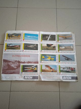 Album cromos aviones