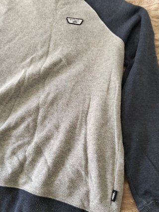 Sudadera Vans Gris y Azul