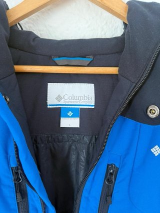 Chaqueta Columbia Profesional Sky Azul/Negra