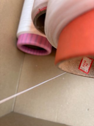 Rollos de Hilo Blanco
