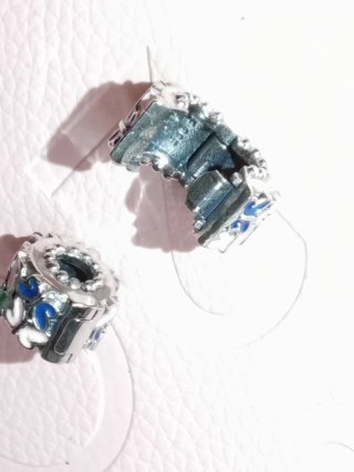 Lote 2 Clips Pandora Mariposas Ticket