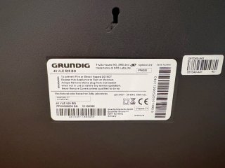 Grundig 40 VLE 525 BG TV - 40 pulgadas