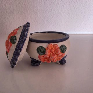 Mini Joyeros Vintage Florales (Set de 6)