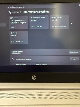 Portátil HP ProBook 445 G7