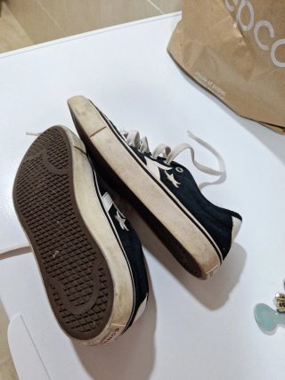 Tenis Converse niño negro/blanco