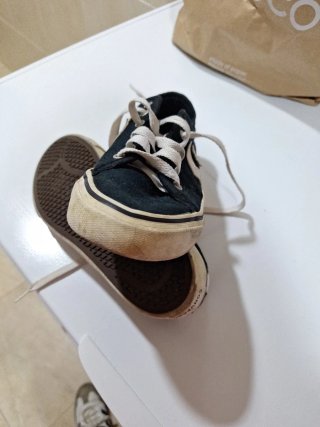 Tenis Converse niño negro/blanco