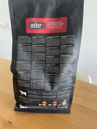 Astillas Ahumar Vacuno Weber 700g