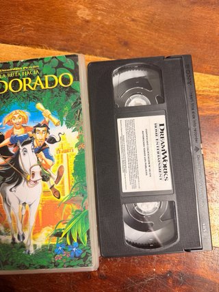 Lote 3 Películas Disney VHS (Español)