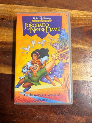 Lote 3 Películas Disney VHS (Español)