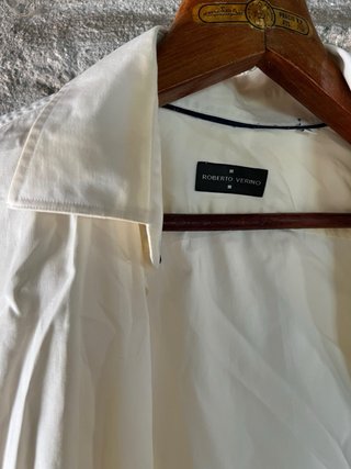 Camisa Roberto Verino Blanca Talla L