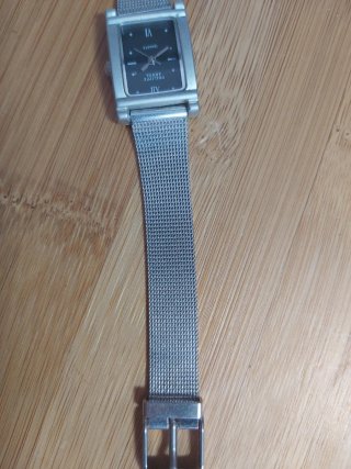 Reloj Philippe Arnol Cuarzo Plata Negro