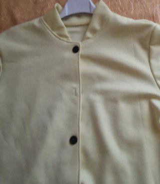 Giacca leggera donna gialla