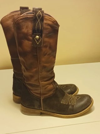 Stivali Texani Camperos Vintage Originali