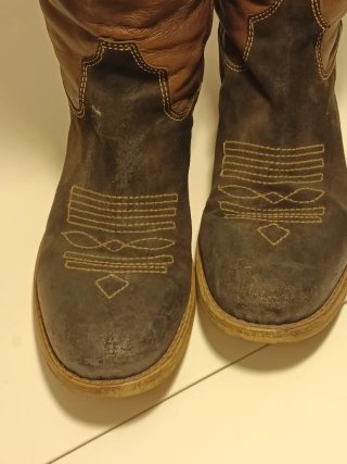 Stivali Texani Camperos Vintage Originali