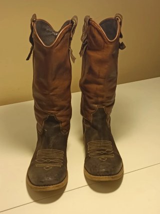 Stivali Texani Camperos Vintage Originali
