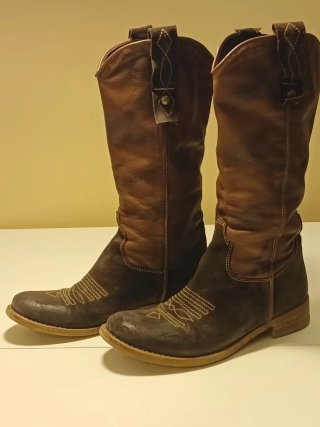 Stivali Texani Camperos Vintage Originali