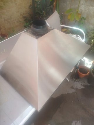 Campana Extractora Cocina Acero Inoxidable