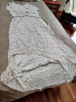 Vestido largo floral verano