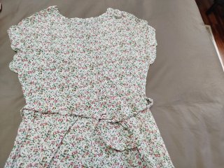 Vestido largo floral verano