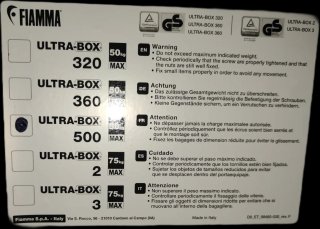 Baúl Fiamma Ultra Box 500