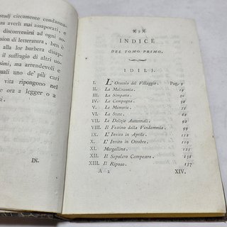 Libro Antico 1785 - Operette In Verso e In Prosa