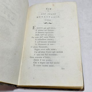 Libro Antico 1785 - Operette In Verso e In Prosa