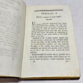 Libro Antico 1785 - Operette In Verso e In Prosa