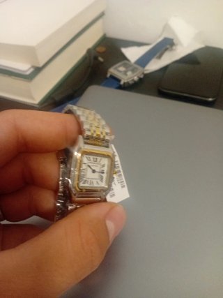 Reloj Cartier Panthère Acero Dorado