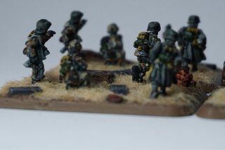 Panzersturm Platoon flames of war GE848 painted