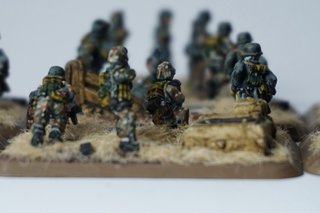 Panzersturm Platoon flames of war GE848 painted