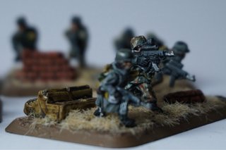 Panzersturm Platoon flames of war GE848 painted