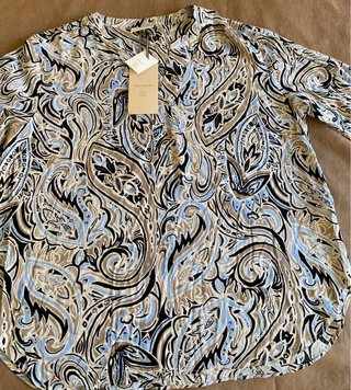 Blusa Free/Quent Talla XXL Estampada