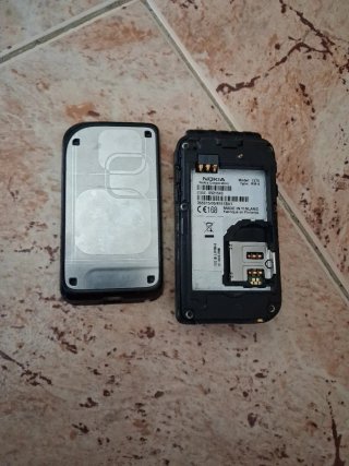 Teléfono Nokia 7270 Plata Raro
