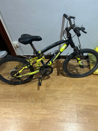 Bicicleta Montaña 24 Doble Suspensión