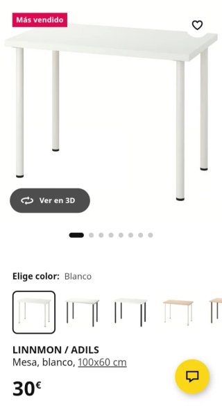Escritorio y Cajonera IKEA