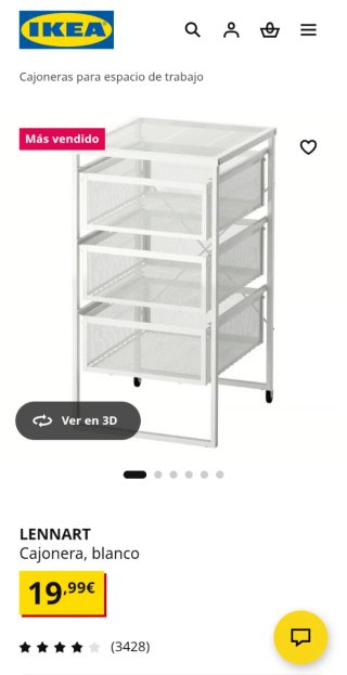 Escritorio y Cajonera IKEA