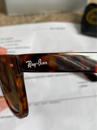 Gafas de Sol Ray-Ban Wayfarer Marrón Leopardo