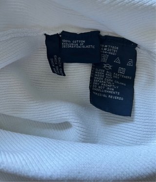 Chaqueta Tommy Hilfiger Blanca Talla L/G