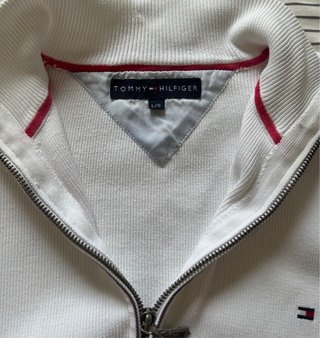 Chaqueta Tommy Hilfiger Blanca Talla L/G