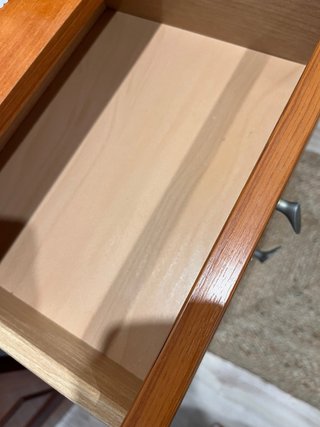 Cómoda de madera con 6 cajones
