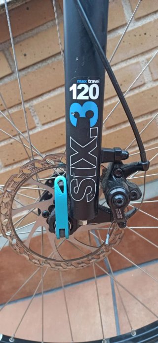 Bicicleta de Montaña Talla XL Doble Suspensión
