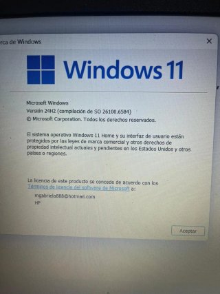 HP Laptop Intel Core i7 Plata