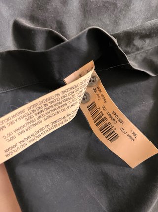Camisa Massimo Dutti Negra