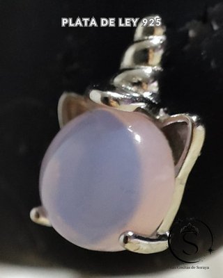 Pendientes Plata 925 Arcoíris y Unicornio