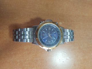 Reloj Patrick Arnald Cuarzo Oro y Plata