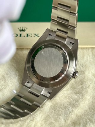 Rolex Oyster Perpetual Datejust Plata Blanco